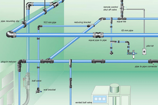 Air Piping System Wholesaler and Distributor in Maharashtra